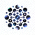 星空xk集团官方logo - 蓝色科技感星形标志